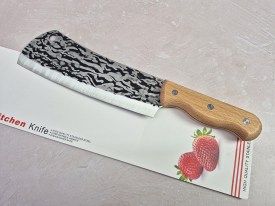 Cuchillo cocina mango madera